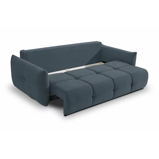 Canapea Extensibila Base, 245x110x86 cm, Stofa - Albastru Petrol picture - 8