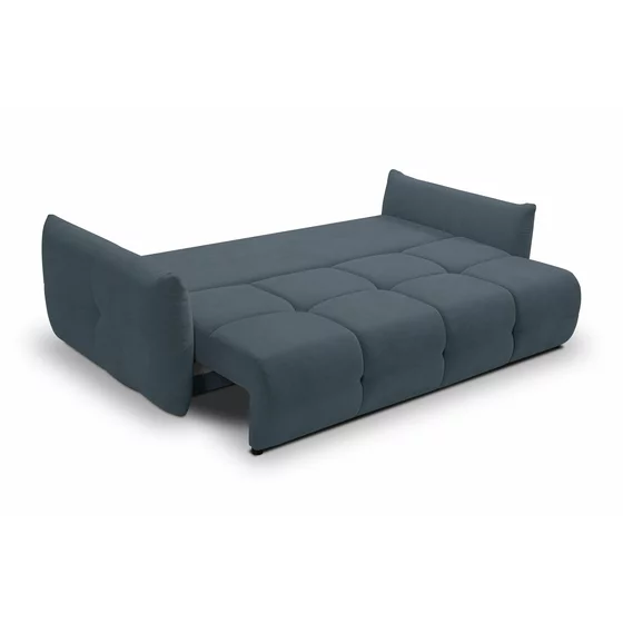 Canapea Extensibila Base, 245x110x86 cm, Stofa - Albastru Petrol picture - 3