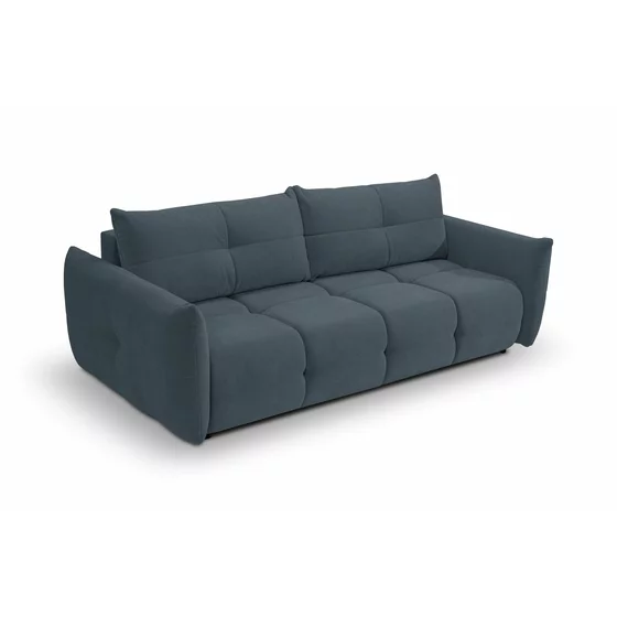 Canapea Extensibila Base, 245x110x86 cm, Stofa - Albastru Petrol picture - 10