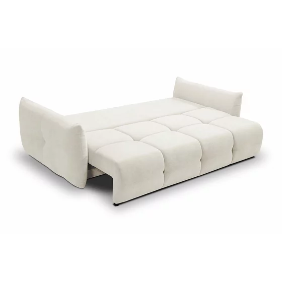 Canapea Extensibila Base, 245x110x86 cm, Stofa - Crem picture - 5
