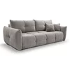 Canapea Extensibila Base, 245x110x86 cm, Stofa - Gri picture - 2