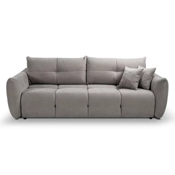 Canapea Extensibila Base, 245x110x86 cm, Stofa - Gri picture - 6