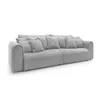 Canapea Extensibila Big Buddy Extra Large, 302x130x92 cm, Suprafata Pentru Dormit - 182x244 cm, Stofa - Gri Deschis picture - 4