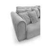 Canapea Extensibila Big Buddy Extra Large, 302x130x92 cm, Suprafata Pentru Dormit - 182x244 cm, Stofa - Gri Deschis picture - 12