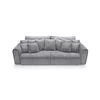 Canapea Extensibila Big Buddy Extra Large, 302x130x92 cm, Suprafata Pentru Dormit - 182x244 cm, Stofa - Gri Metalic picture - 3