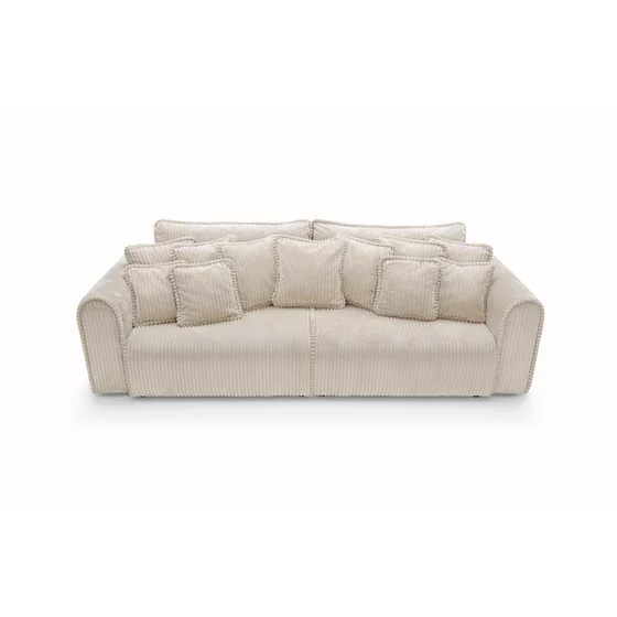 Canapea Extensibila Big Buddy Extra Large, 302x130x92 cm, Suprafata Pentru Dormit - 182x244 cm, Stofa - Beige Deschis picture - 2