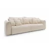 Canapea Extensibila Big Buddy Extra Large, 302x130x92 cm, Suprafata Pentru Dormit - 182x244 cm, Stofa - Beige Deschis picture - 3
