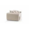 Canapea Extensibila Big Buddy Extra Large, 302x130x92 cm, Suprafata Pentru Dormit - 182x244 cm, Stofa - Beige Deschis picture - 4