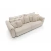 Canapea Extensibila Big Buddy Extra Large, 302x130x92 cm, Suprafata Pentru Dormit - 182x244 cm, Stofa - Beige Deschis picture - 7