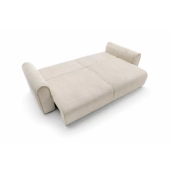 Canapea Extensibila Big Buddy Extra Large, 302x130x92 cm, Suprafata Pentru Dormit - 182x244 cm, Stofa - Beige Deschis picture - 9