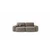 Canapea Extensibila Bold, 259x107x88 cm, Stofa Cremona 24, Maro picture - 2