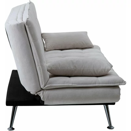 Canapea Extensibila Cambridge, 196x92x85 cm, Stofa Beige picture - 4
