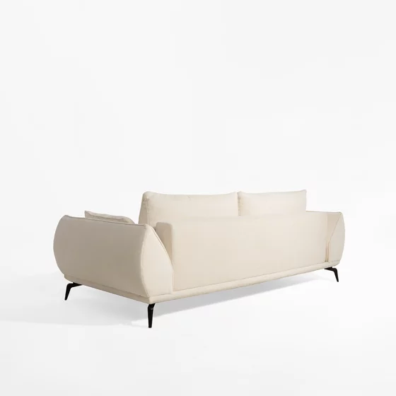 Canapea Extensibila Cavo, 249x118x71/86 cm, Stofa, Beige picture - 3