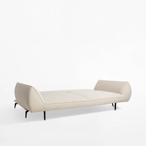 Canapea Extensibila Cavo, 249x118x71/86 cm, Stofa, Beige picture - 5