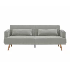 Canapea Extensibila Cherry, 214x86x83 cm, Stofa, Gri