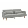 Canapea Extensibila Cherry, 214x86x83 cm, Stofa, Gri picture - 3