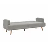 Canapea Extensibila Cherry, 214x86x83 cm, Stofa, Gri picture - 4