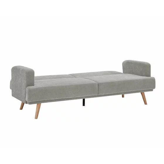 Canapea Extensibila Cherry, 214x86x83 cm, Stofa, Gri picture - 4