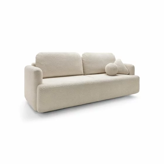Canapea Extensibila Cloud, 227x105x92 cm, Stofa, Beige picture - 3