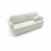 Canapea Extensibila Cloud, 227x105x92 cm, Stofa, Crem picture - 3