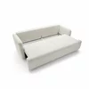 Canapea Extensibila Cloud, 227x105x92 cm, Stofa, Crem picture - 4