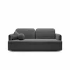 Canapea Extensibila Cloud, 227x105x92 cm, Stofa, Grafit picture - 2