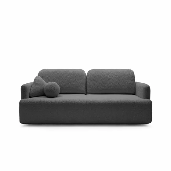 Canapea Extensibila Cloud, 227x105x92 cm, Stofa, Grafit picture - 2