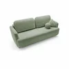 Canapea Extensibila Cloud, 227x105x92 cm, Stofa, Verde Mint picture - 4