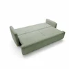 Canapea Extensibila Cloud, 227x105x92 cm, Stofa, Verde Mint picture - 6