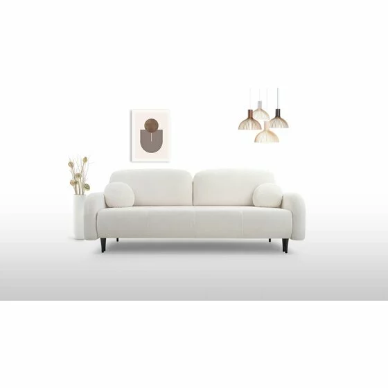 Canapea Extensibila Cloud, 230x102x95 cm, Crem - Elma 4 picture - 1