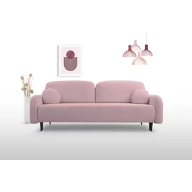Canapea Extensibila Cloud, 3 locuri, 230x102x95 cm, Roz Pudra - Elma 10