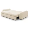 Canapea Extensibila Cube, 274x125x72/90 cm, Suprafata de Dormit Extra Large, Stofa, Crem picture - 2