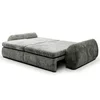 Canapea Extensibila Cube, 274x125x72/90 cm, Suprafata de Dormit Extra Large, Stofa, Gri picture - 3