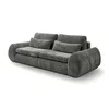 Canapea Extensibila Cube, 274x125x72/90 cm, Suprafata de Dormit Extra Large, Stofa, Gri picture - 2