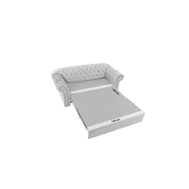 Canapea Extensibila Cupido 2 locuri 2FBK, 213x99x86 cm, Stofa, Verde