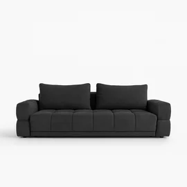Canapea Extensibila Dante, 241x101x88 cm, Stofa, Antracit