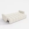 Canapea Extensibila Dante, 241x101x88 cm, Stofa, Crem picture - 2