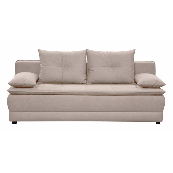 Canapea Extensibila Diori, 202x105x92 cm, Stofa, Beige picture - 1