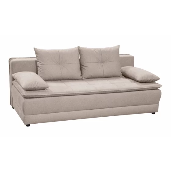 Canapea Extensibila Diori, 202x105x92 cm, Stofa, Beige picture - 3