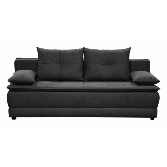 Canapea Extensibila Diori, 202x105x92 cm, Stofa, Gri picture - 1