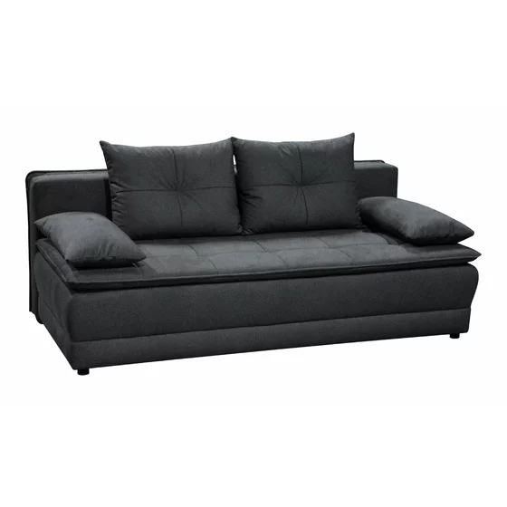 Canapea Extensibila Diori, 202x105x92 cm, Stofa, Gri picture - 2