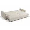 Canapea Extensibila Espania, 257x108x94 cm, Stofa Raiata, Crem picture - 7