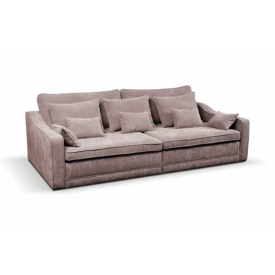 Canapea Extensibila Evora Extra Large, 276x137x71/92 cm, Stofa Lincoln 61 Roz Deschis picture - 1