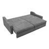 Canapea Extensibila Evora Extra Large, 276x137x71/92 cm, Stofa Lincoln 90 Gri Inchis picture - 3