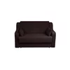 Canapea Extensibila Gina 2L, 155x100x95 cm, Stofa Malaga 9, Maro picture - 1
