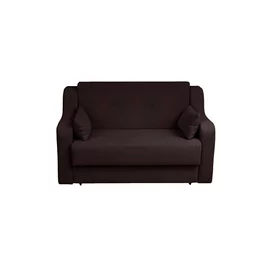 Canapea Extensibila Gina 2L, 155x100x95 cm, Stofa Malaga 9, Maro