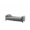 Canapea Extensibila Hermes, 222x88x88 cm, Stofa, Gri picture - 3
