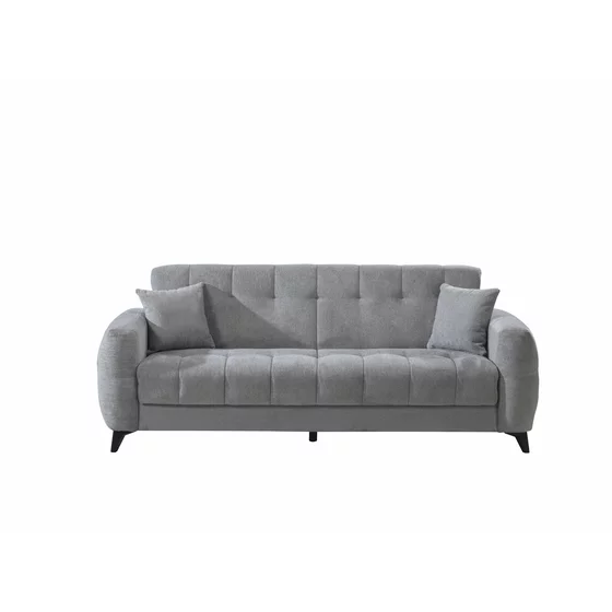 Canapea Extensibila Hermes, 222x88x88 cm, Stofa, Gri picture - 1