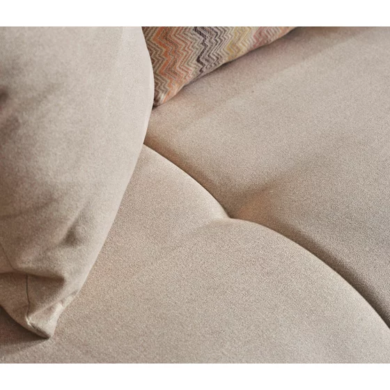 Canapea Extensibila Ibiza 3L, 238x85x91 cm, Stofa, Crem picture - 6