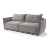 Canapea Extensibila Leto, 233x104x76-91 cm, Stofa, Gri picture - 2